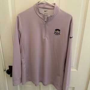 Nike 2023 PGA Championship Oak Hill women’s Quarter Zip Lavender Long Sleeve XL